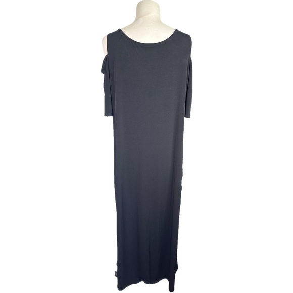 Chico's Dresses & Skirts - Chico’s Stretchy Black Pullover Maxi Dress XL
